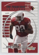 2003 Score The Franchise David Boston #TF-1