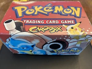Vintage Pokemon Original Trading Card Game Empty Card box 1999 Wizards WOC08321 - Picture 1 of 9