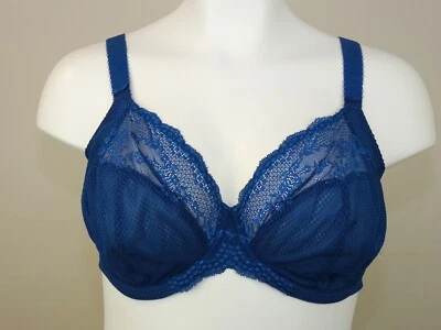 Sujetador con aros sin forro con soporte lateral Charley Elomi 4382# talla 36 K EE. UU. Foto 1 de 4