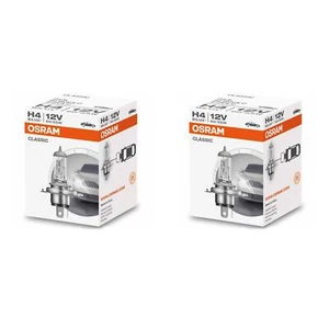 2x OSRAM H4 CLASSIC 60/55 W 1650/1000 lm Bombilla - Imagen 1 de 9