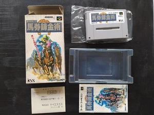 Keiba Yosou Baken Renkinjutsu - Super Famicom Nintendo SFC JP - SHVC-4K - Picture 1 of 13