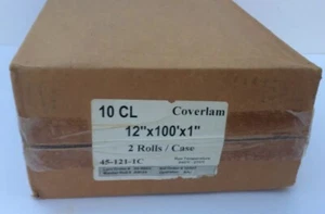 Laminado Coverlam Flim 10CL 12"" x 100' X 1"" #45-121-1C 2 rollos nuevo en caja 🙂 - Imagen 1 de 5