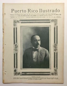 ANTIKE ZEITSCHRIFT / PUERTO RICO ILUSTRRADO / 1923 #86 - Bild 1 von 5