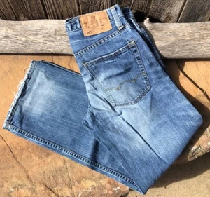 American Eagle Mens Loose Fit Denim Medium Blue Jeans Size 26X28 VGUC! - Picture 1 of 12