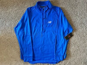 Size XL -New Balance Half Zip Reflective Thermal Running Jacket NB Heat Grid New - Picture 1 of 12