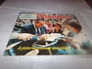 Vintage Walt Disney Disneyland Pictorial Souvenir & Guide w Map Cable Cars 1963 - Picture 1 of 21