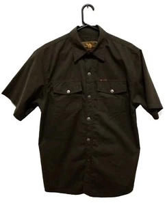 Desert King Men's Shirt L Linen Cotton Outdoor Casual Khaki - Bild 1 von 10