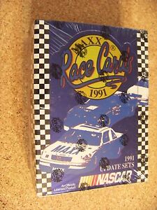 NASCAR 1991 MAXX Race Cards factory sealed box of 12 Update Sets