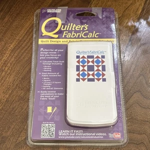 Calculated Industries Quilter’s FabriCalc Quilt Design & Fabric Estimator Craft - Picture 1 of 8