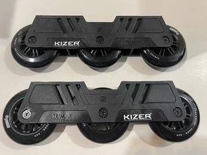 Inline Rollerblading Skates Kizer Frames Powerslide Rollen 100mm Wicked Kugellager - Bild 1 von 6