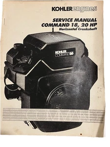 Manual de servicio Kohler Command 18 20 - Imagen 1 de 8