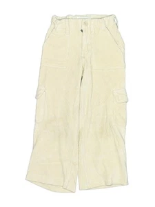 Abercrombie Girls Yellow Cargo Pants 7 - Picture 1 of 2