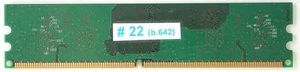 Memory hys64t32000hu-3.7-a 256mb 1rx16 pc2-4200u-444-11-c1 - Picture 1 of 2