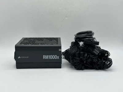 CORSAIR RMx Series RM1000x ATX Power Supply - Fully Modular - ATX 3.1 - PCIe 5.1 - Image 1 of 4