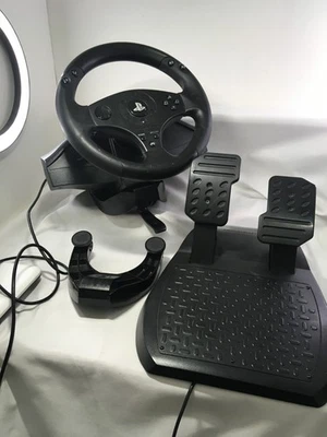 Thrustmaster T80 Racing Wheel + Pedals | Playstation 3/Playstation 4 (H12) - Image 1 of 4