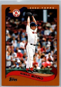 2002 Topps #210 Hideo Nomo Boston Red Sox - Picture 1 of 2