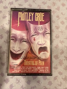 Motley Crue Theatre of Pain Cassette Tape 1985 RCA Club Excellent Condition  - Picture 1 of 12