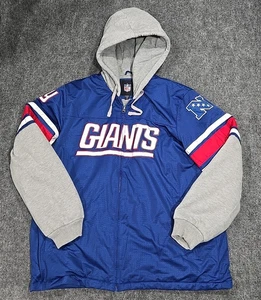 NY Giants Jersey Sweatshirt, Hoodie, Full Zip Gr. XXL - LESEN - Bild 1 von 21