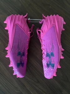 New! Mens US 14 UNDER ARMOUR BLUR SUEDE 2.0 MC FOOTBALL CLEATS 3027978-601 - Picture 1 of 8