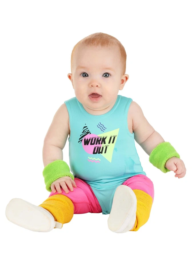 Infant Totally 80s Workout Costume - Image 1 of 1
