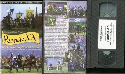 PENNSIC  XX 1991 S.C.A. WARS  VHS TESTED  BONUS  CD JOUSTING THROUGH TIME ANDERS - Image 1 of 4