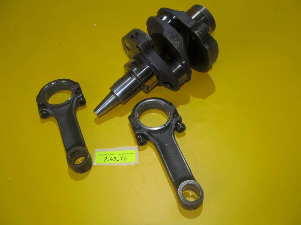 BMW R100 R90 R80 R75 R60 75-96 Kurbelwelle M11 mit Pleuel motor crankshaft - Bild 1 von 1