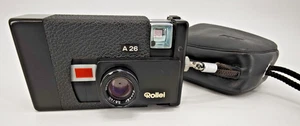 Rollei A26 Analog Kamera Pocket org. Tasche Sonnar  3,5/40 Sucherkamera Vintage - Bild 1 von 5