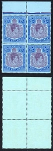 Bermudas SG116db 2/- Variedad Sombreado Omitido de la parte superior derecha Desplazamiento U/M Cat 2045 - Imagen 1 de 1