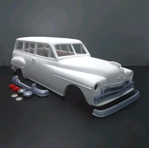 Coche de radiocontrol 1950 Plymouth Suburban - escala 1:10 - carrocería modelo 1/10 impresa en 3D - Imagen 1 de 16