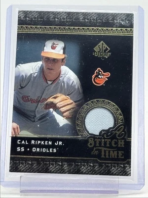CAL RIPKEN JR. 2007 UD SP LEGENDARY CUTS A STITCH IN TIME PATCH Q5476 - Image 1 of 2