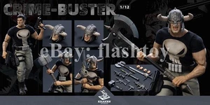 KRAKEN Studio 1/12 Crime Buster Frank Male Action Figure Model Toy Deluxe Ver. - Picture 1 of 13