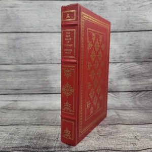 THE RED BADGE OF COURAGE by Stephen Crane FRANKLIN LIBRARY 1981 Leather - Bild 1 von 5