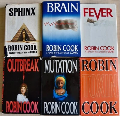 Lot of 6 Robin Cook Hardcover w/ Dust Jacket Novels Most BCE - Image 1 of 4