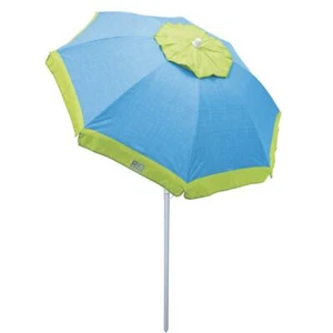6' Beach Umbrella Assorted Colors - Picture 1 of 7