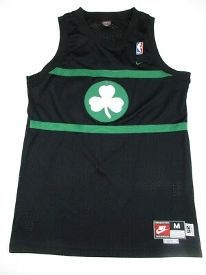 Camiseta para hombre mediana Paul Pierce Boston Celtics Nike 25 rebobinado negra Foto 1 de 4