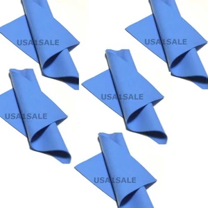 5 PCS 100x100x0.5mm GPU Heatsink Silicone Compound Thermal Conductive Pad Blue - Picture 1 of 4