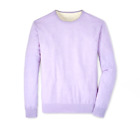 Peter Millar Crown Crafted Excursionist Merino Wool Lavender Sweater $300 Large