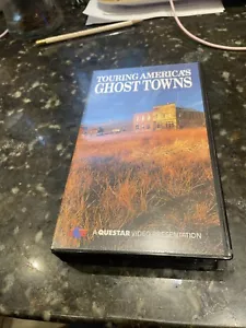 TOURING AMERICA’S GHOST TOWNS VHS 1992 Questar AMERICAN WEST Very Good - Picture 1 of 3