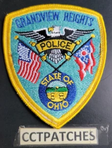 PARCHE DE HOMBRO GRANDVIEW HEIGHTS, POLICÍA DE OHIO OH - Imagen 1 de 2