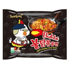 Samyang Buldak Spicy Chicken Roasted Ramen Noodles 5 per Pack - Pack of 8 - Picture 1 of 1