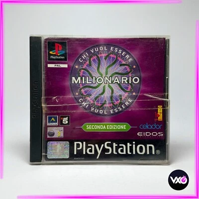 Who Wants To Be A Millionaire?  PlayStation 1 PS1 Italian Game  Video Game - Image 1 of 4