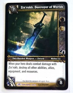 Zin'rokh, Destroyer of Worlds - Through the Dark Portal - World of Warcraft TCG - Picture 1 of 1