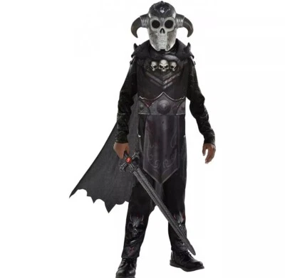 Caballero de las Tinieblas Traje Medieval Elegante Disfraz Halloween Talla Grande Foto 1 de 4