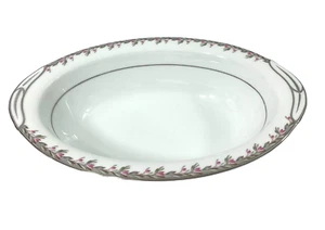 Noritake Petite 5507 Floral Oval Serving Bowl Porcelain Japan Vintage China - Picture 1 of 7