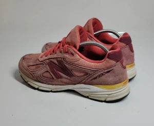 New Balance Women's 990V4 Sneakers W990VT4 Red Made in USA Sz 9.5 - Picture 1 of 7