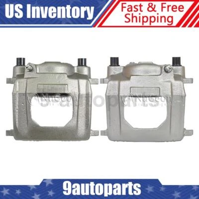 Pair Front Left & Right Disc Brake Calipers For 1984-1992 Jeep Cherokee - Image 1 of 4