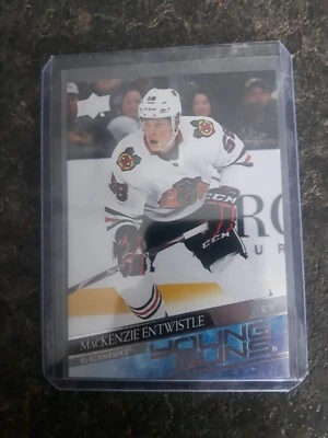 2020-21 Upper Deck Series 2 Young Guns Mackenzie Entwistle YG RC Card# 471 - Image 1 of 2