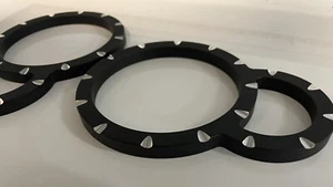 VICTORY CROSS COUNTRY MAGNUM GAUGE BEZEL COVER TRIM BLACK CONTRAST CUT Aluminum - Bild 1 von 10