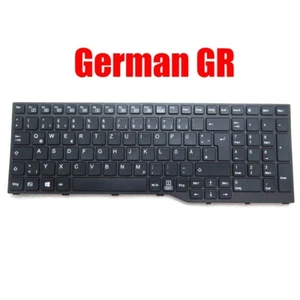 German Keyboard For Fujitsu A3510 A3511 FJM20B86D03D85 CP799804-02 Non-Backlit - Picture 1 of 1