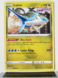 Tarjeta de Pokémon Latios 194/264 - casi nueva/m - rara sin holo fusión ataque - envío de $2 - Imagen 1 de 2